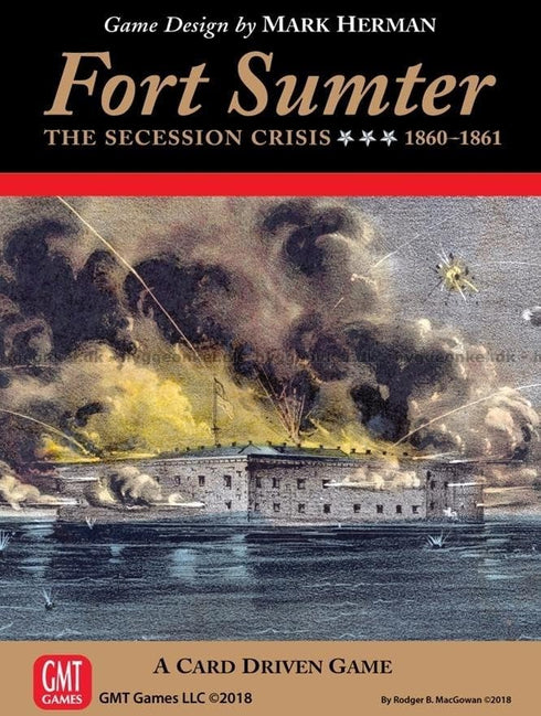 GMT Games Fort Sumter The Secession Crisis 1860 1861, GMT1808, Multicoloured