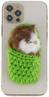 4Pcs Mini Kitten in Shoe Doll Toy, Sleeping Cat in Slipper with Meows Sounds Decor Hand Toy Gift for Kids