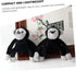 2pcs Plush Monkey Keychains, Stuffed Orangutan Gorilla Keyrings, Cute Animals for Backpacks, Monkey Stuffed Animal
