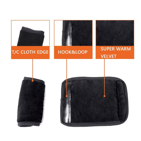 COOLBEBE Car Seat Straps Shoulder Pads for Baby Kids, Super Soft Seat Belt Covers for All Car