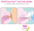 MAM Set (9-Piece) Newborn Essentials "Baby Essentials" Matte Gift & Original Matte Baby Pacifier, Nipple Shape Helps