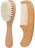 Generic Sperrins Baby Hair Brush and Comb Set for Newborns & Toddlers,Natural Soft