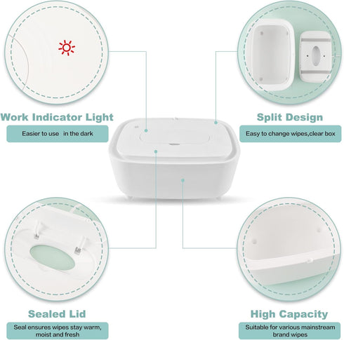 Yatytepo Wipe Warmer and Baby Wet Wipes Dispenser | Baby Wipes Warmer for Babies
