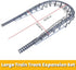 Finger Rock City Train Tracks Building Block Set, 212 Pcs Flexible Rails for Kids - Straight Curved Tracks for Railroad