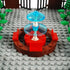 Park Building Blocks Fountain Scenery Accessories Street Set, DIY Building Kit Compatible with All Major Brands