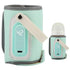 CAKEEYUM 21w Baby Bottle Warmer, Temperature Adjustable PU Portable Bottle Warmer with Handle Rechargeable Digital