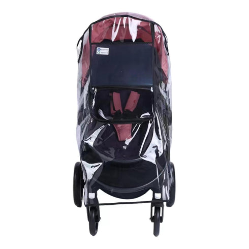 PandaEar Stroller Rain Cover, Universal Clear Baby Stroller Accessory for Windproof and Waterproof Travel