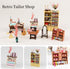 DIY Miniature Dollhouse Kit, Mini House Making Kit with Furnitures and Light, Tiny House Kit to Build for Adults, Hobby