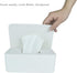 White Diaper Wipes Dispenser - Keep Wipes Fresh and Clean