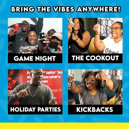 Urban Trivia - Black Card Game for The Culture! Fun Trivia on Black TV, Movies, Music, Sports, & Growing Up Black!