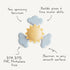 mushie Sunshine Suction Spinner Toy, Toddler Sensory Bath & Play Toy