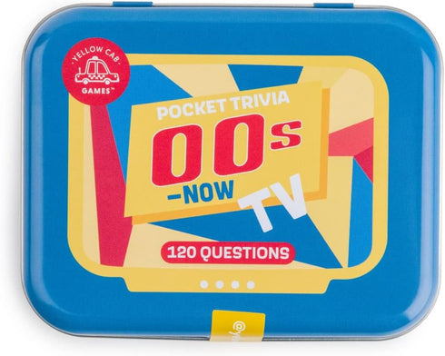 TV Trivial Pursuit Game - 00's Fun & Challenging Card Game Set with 60 Cards and 120 Questions