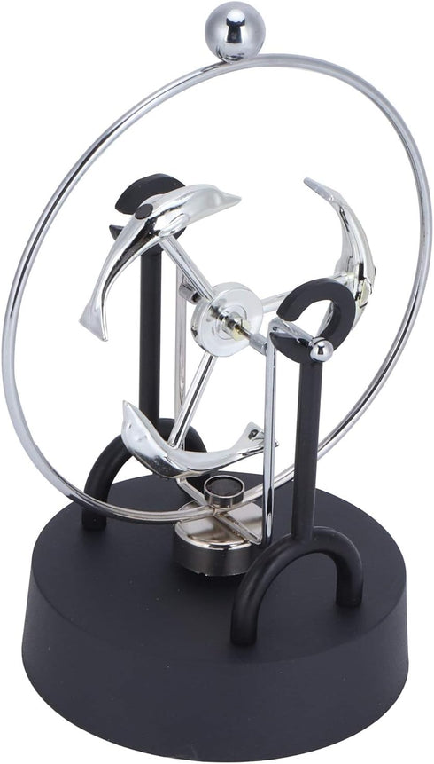 Perpetual Motion Desk Toy - Magnetic Levitation Physical Science Toy for Kids, USB or Battery Use