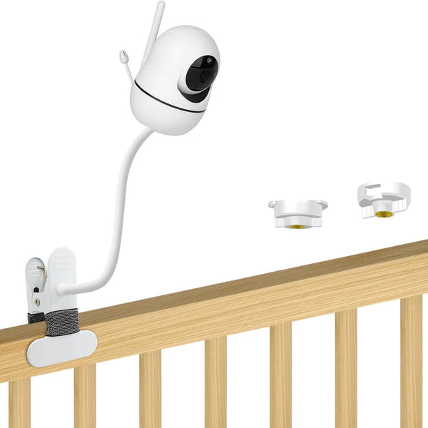 15.7 inches Baby Monitor Mount Compatible with HelloBaby HB65/HB6550/HB6550 Pro/HB66/HB248, ANMEATE SM935E Flexible