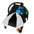 Hcpwzrf Colorful Print Baby Car Seat Cover & Nursing Cover - Breathable Stretch