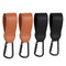 4pcs Stroller Hooks - Pushchair Clips, Multifunctional Hooks for Bags, Bike Car Storage (Brown Black)