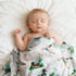 REZIPO 2 Pack 70% 30% 47 47 Inches Mallard Duck Muslin Swaddle Blankets Bamboo Cotton Breathable Receiving Blankets