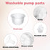 BOXOB 2pcs Z1/Z2 Silicone Rubber Diaphragms Replacement Parts, BPA-Free Breast Pump Bowl Breastfeeding Accessory