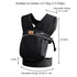 Baby Wraps Carrier Sling, Baby Carrier for Newborns and Toddlers,Skin-Friendly and Soft Front Baby Carrier Wrap Perfect
