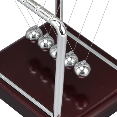 Ejoyous Newton's Balance Ball - Metal Swinging Physics Pendulum Desk Toy for Office
