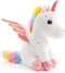 8" Unicorn Stuffed Animal, Cute Plush Toy Gift for 3-8 Years Old Girls, Soft Birthday Present for Kids
