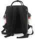 OUSIKA Backpack Daypacks Flower Blossom Print Diaper Bag Multifunction Laptop Travel Large Nappy Bag, Black, One Size