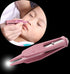 Onwon Infant Nose Cleaning Tweezer with LED Light Round-Head Safe and Effective Clip Care Ear Nose Navel Clean Tool