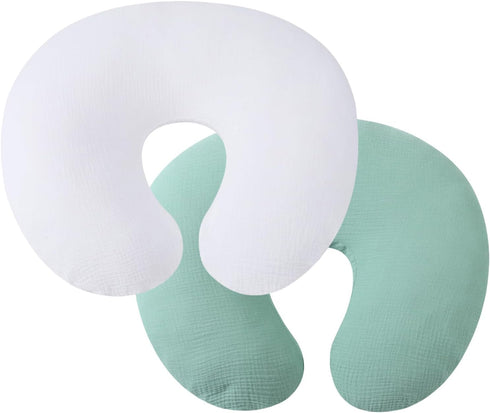 2pcs/Set Removable Baby Feeding Pillow Case Newborns Breastfeeding Cushion Covers Detachable Sleeve