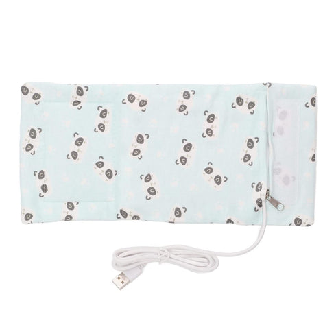 UBEF Travel Milk Heater Cover, Reliable USB Baby Bottle Warmer Bag Fast Heating for Rechargeable Batteries for Cars