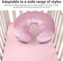 Nurnesy Soft Satin Pillowcase Washable Breathable Protect for Baby Hair and Skin, Nursing Pillow Cover for Feeding