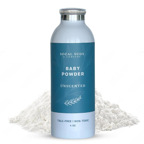 SoCal Suds & Company - Natural Baby Powder Talc-Free - Newborn Essentials