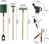 Tegg 6PCS Miniature Dollhouse Garden Tools Mini Doll House Working Accessories