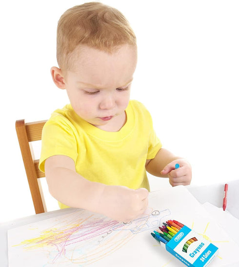 Rarlan 30 Packs 24 720 Count Crayons Bulk, Crayon with Assorted Colors, Crayons