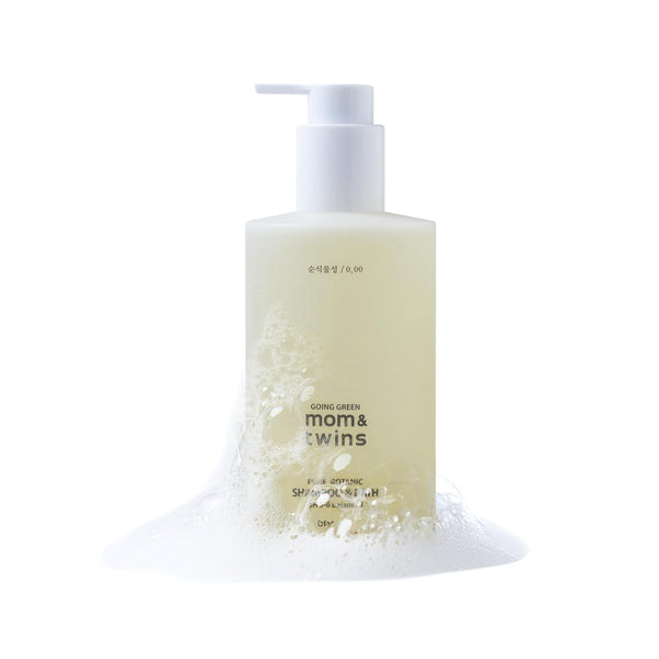 SHAMPOO & BATH Tear-Free 2-in-1 Organic Korean Baby Shampoo & Wash, Vegan
