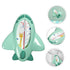 SUPVOX Cartoon Water Temperature Tester - Green Bath Thermometer for Safe Toddler Bathing