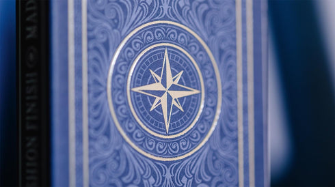 Bicycle Odyssey Playing Cards in Blue