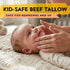 Tender Tallow 100% 2oz Grass-Fed Beef Tallow Balm for Skincare Natural Tallow Cream for Babies, Kids & Newborns Gentle