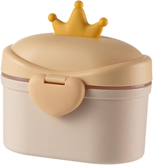 PERSELOSO Portable Milk Powder Box Formula Dispenser with Airtight Seal and Separate Spoon