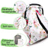 Cozy, TANOFAR Car Seat Cover Baby, Carseat Covers Baby Boy Girl, Peekaboo Opening Infant Car Seat Cover for Winter