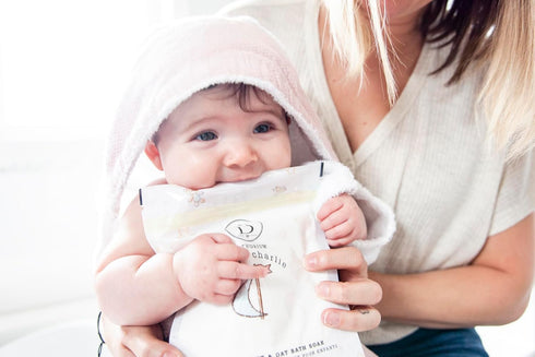 9 oz Bathorium Little Charlie Bath Soak, Nourishing Soak for Babies, Made with Colloidal Oat, Chamomile & Coconut