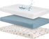 Poyday Baby Crib Sheets Cotton Muslin: 2 Crib Sheets Neutral and 1 Waterproof
