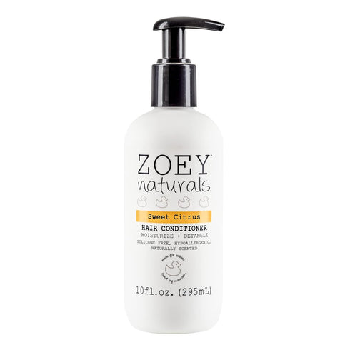 Absolutely Natural Zoey Naturals - Sweet Citrus Hair Conditioner for Kids, Tear-Free,