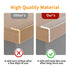 KAIYUER 3Pack Baby,1.57in 9.84ft,Clear Baby Proofing Edge Protector for x Edge Protector Strip Sharp Edge Wrap Cover