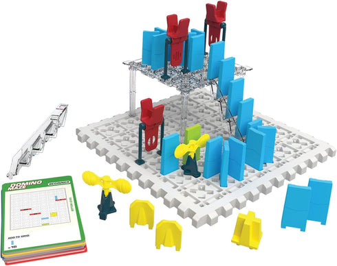 8 ThinkFun Domino Maze STEM Toy and Logic Game for Boys and Girls Age and Up - Combines The Fun of Dominos with The