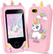 Kids Phone for Girls, Toys for 3-10 Year Olds, Touchscreen Toddler Smartphone Learning Toys, Play Cell Phone with