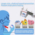 Fridge Magnet for Toddlers, Cute Rubber Animal Magnets for Educational Learning Toy Gift