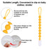 Baby Food Grade Silicone Carrier Vehicle Teether Toy - Teething Pain Relief Gift Set for 3 Months+