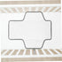 SUPVOX Diaper Changing Pad Cover Portable Foldable Changing Pad Sheet for Travel Outdoor Use with Print and Leak
