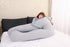 MOON PINE Pregnancy Pillow, U Shape Full Body Pillow for Maternity Support, Sleeping Pillow for Pregnant Women