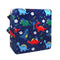 Dining Chair Heightening Cushion, Portable Adjustable Highchair Booster for Baby Toddler Kids, Dark Blue